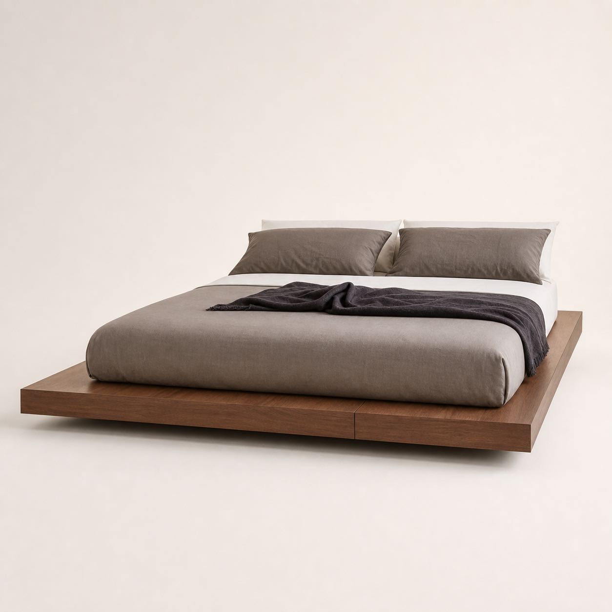Livorno Floating Bed — Photoreal concept visual
