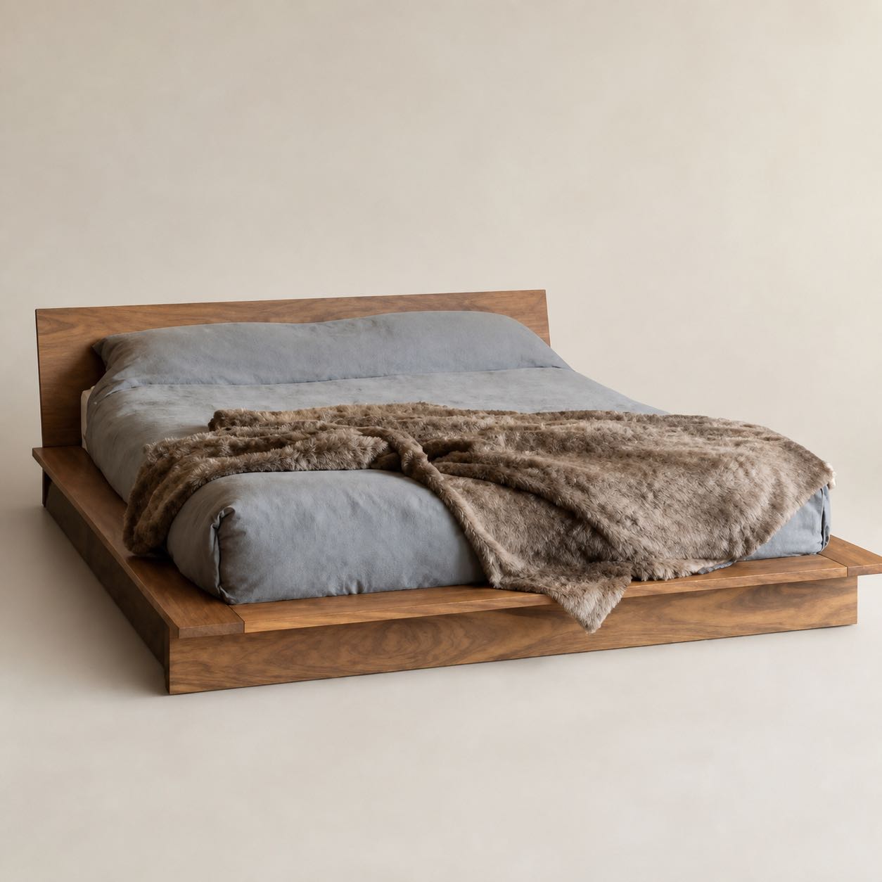 Elba Cantilever Bed — Photoreal concept visual