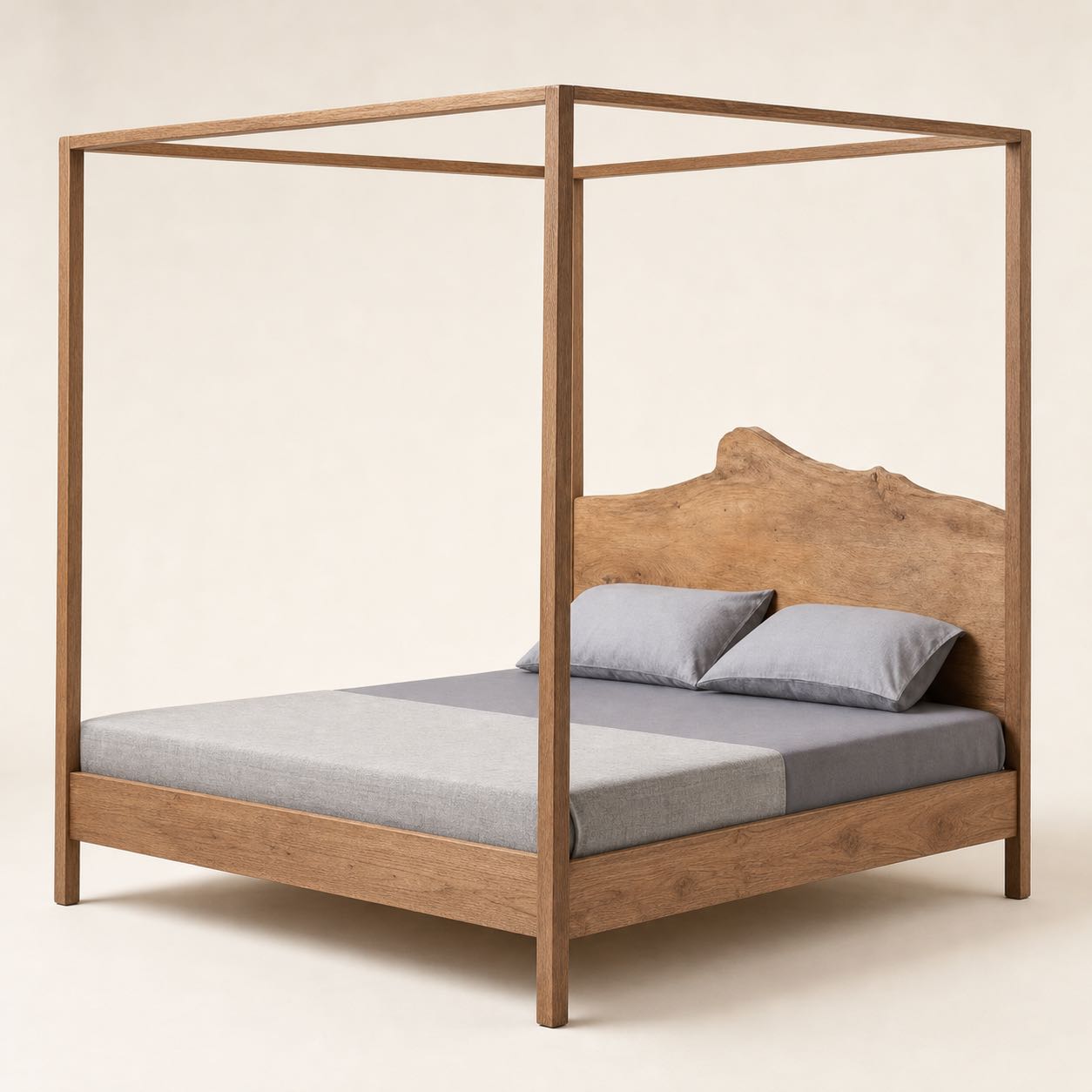 Bolgheri Canopy Bed — Photoreal concept visual