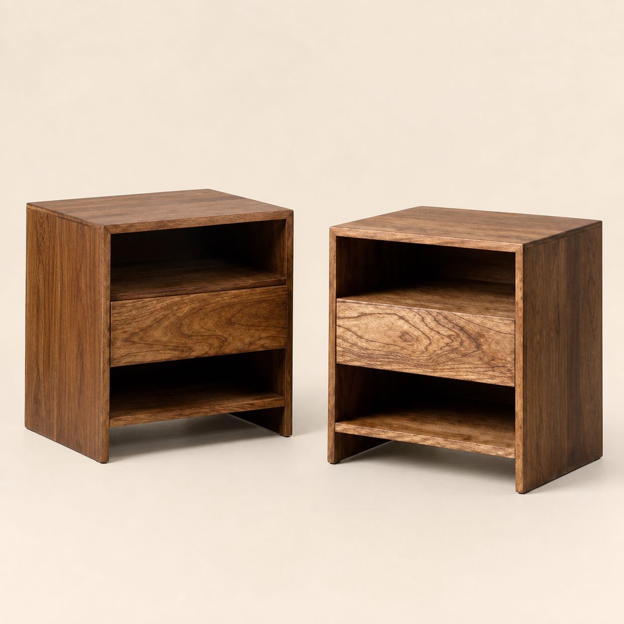 Grosseto Open Nightstands — Photoreal concept visual