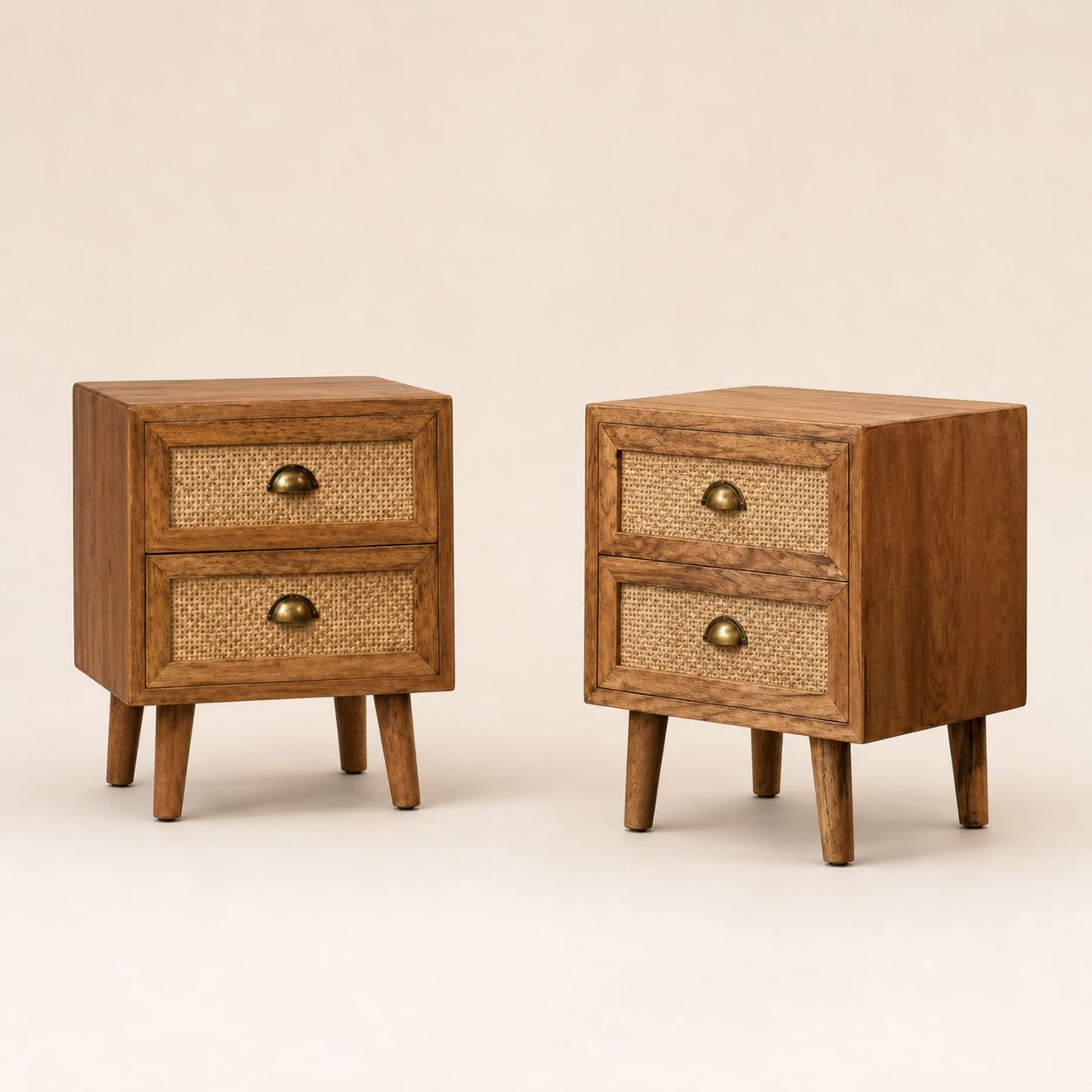 Camaiore Angled Nightstands — Photoreal concept visual