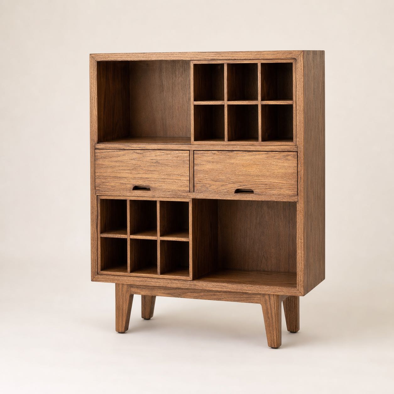 Montelupo Wine-grid Hutch — Photoreal concept visual