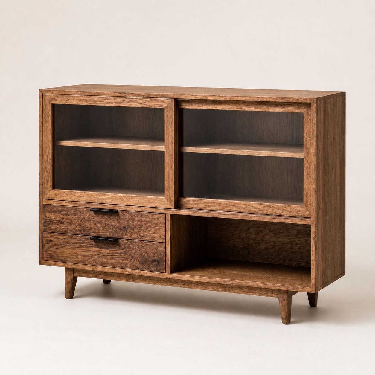 Firenze Glass Sideboard — Photoreal concept visual