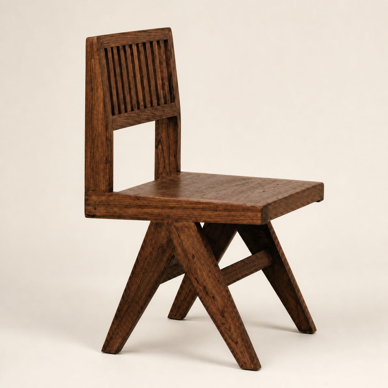 Siena Folding Dining Chair — Photoreal concept visual
