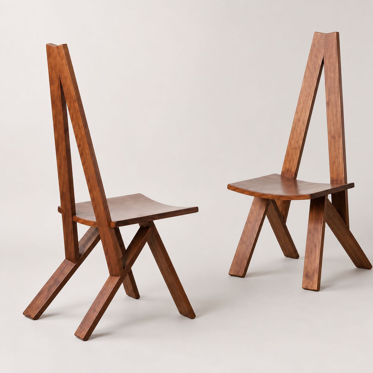 Prato Easel Chairs — Photoreal concept visual