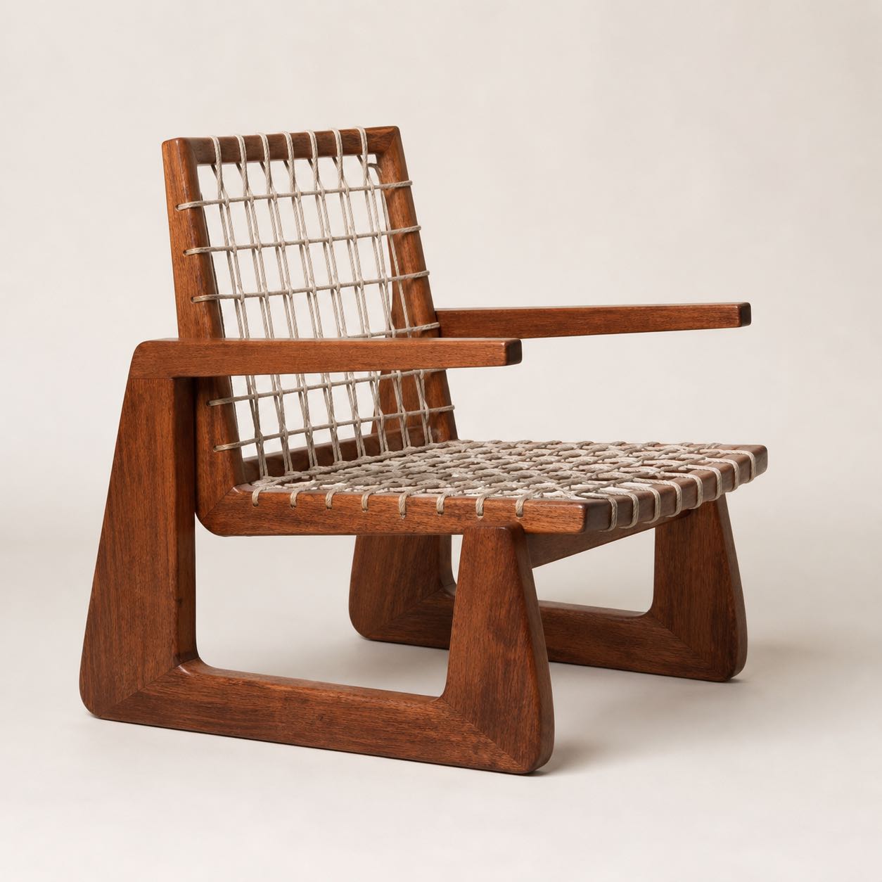 Viareggio Rope Lounge Chair — Photoreal concept visual
