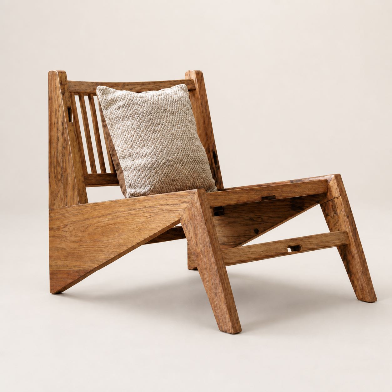 Garfagnana Timber Lounge Chair — Photoreal concept visual