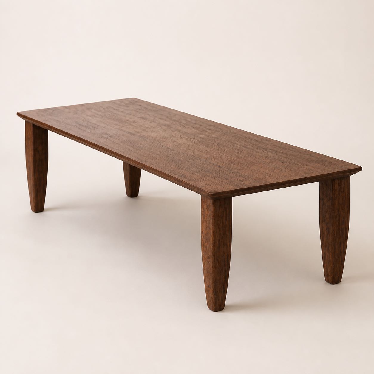 Fiesole Tapered-leg Dining Table — Photoreal concept visual