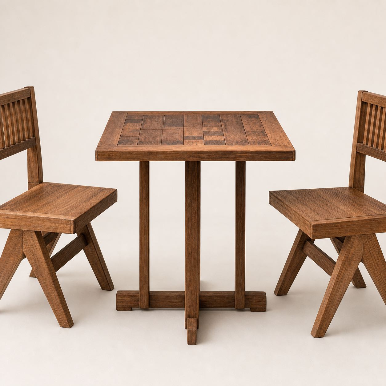 Cortona Square Café Set — Photoreal concept visual