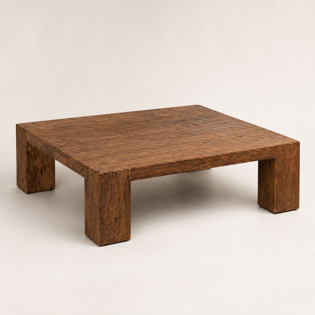 Arezzo Low Square Table — Photoreal concept visual