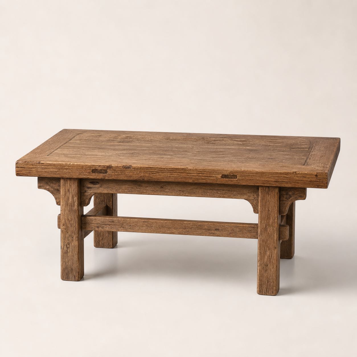 Casentino Stretcher Coffee Table — Photoreal concept visual