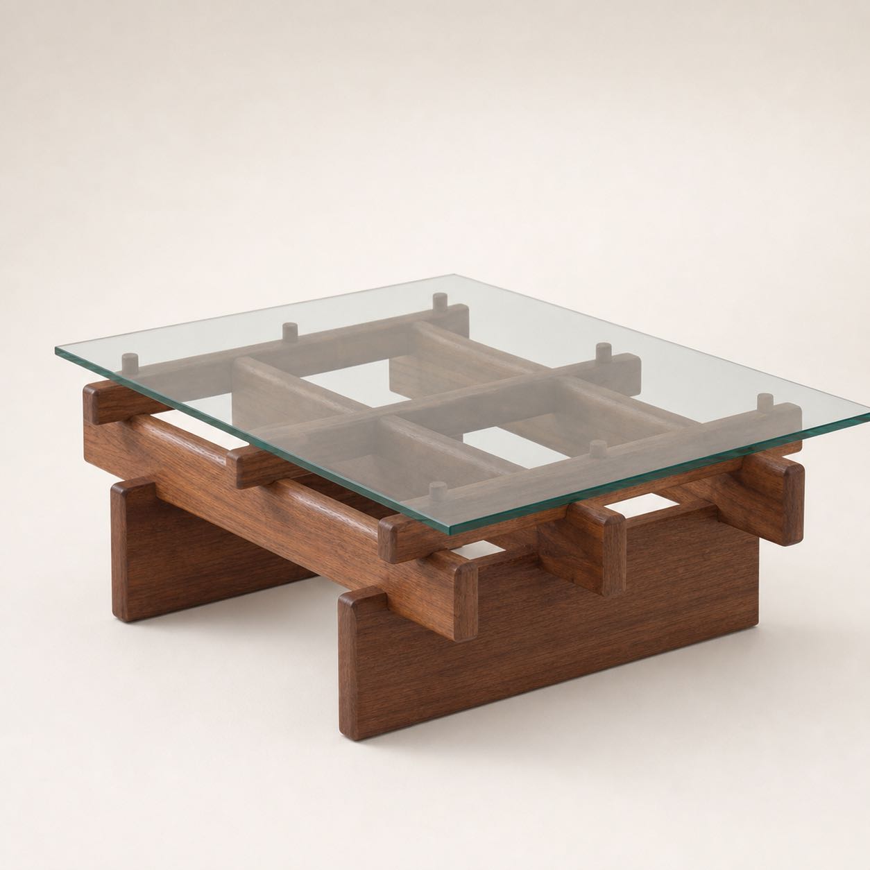 Prato Joinery Glass Table — Photoreal concept visual