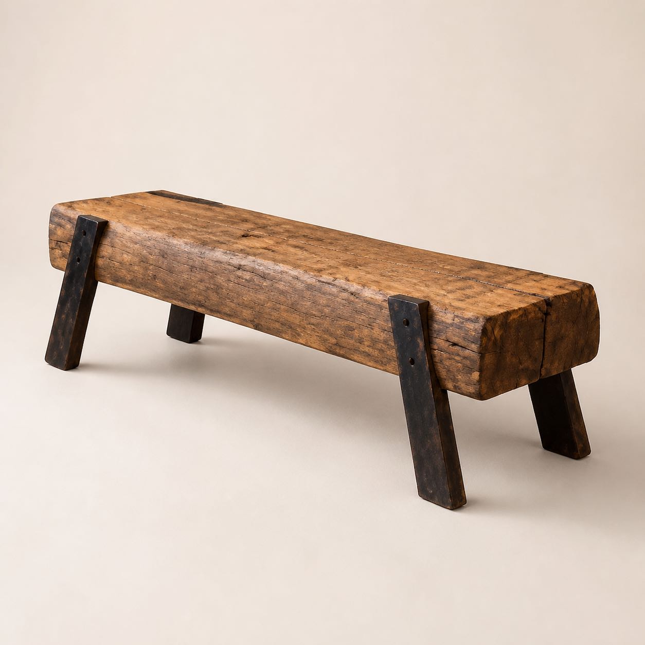 Casentino Trough Bench — Photoreal concept visual