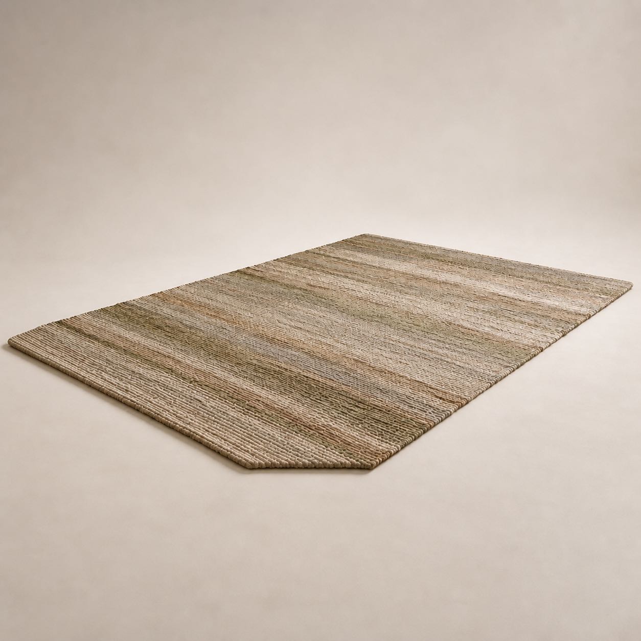 Lino Handwoven Rug — Photoreal concept visual