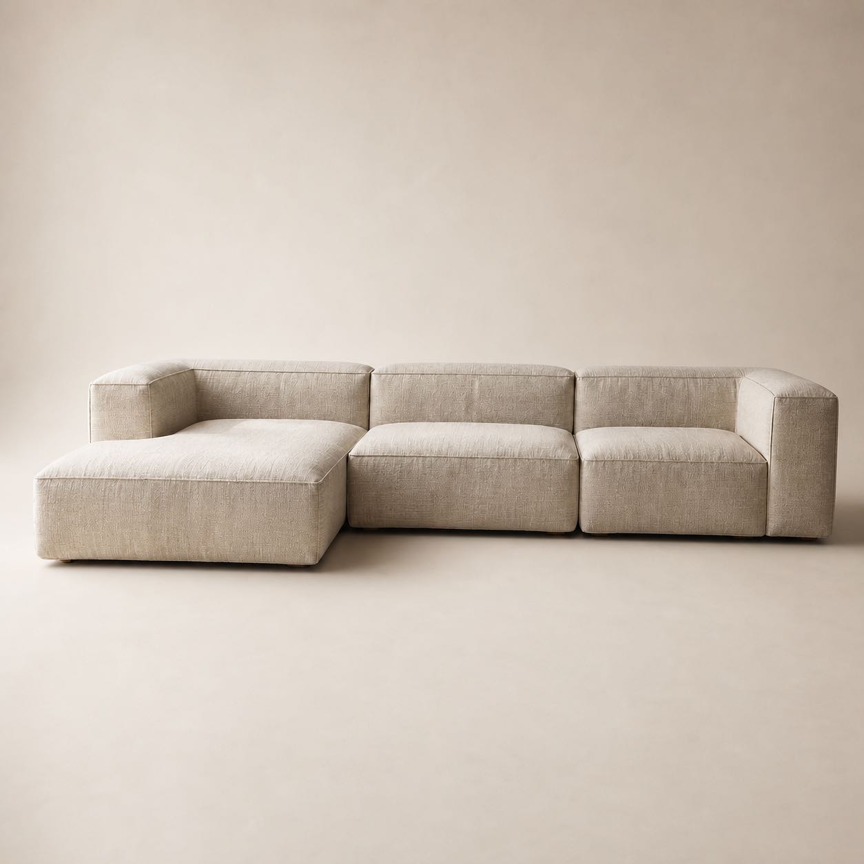 Arezzo Modular Sofa — Photoreal concept visual